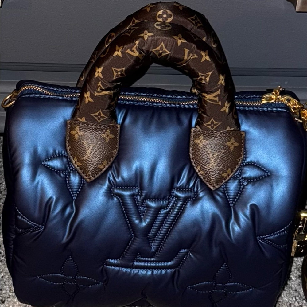 Louis Vuitton Blue Monogram Bag